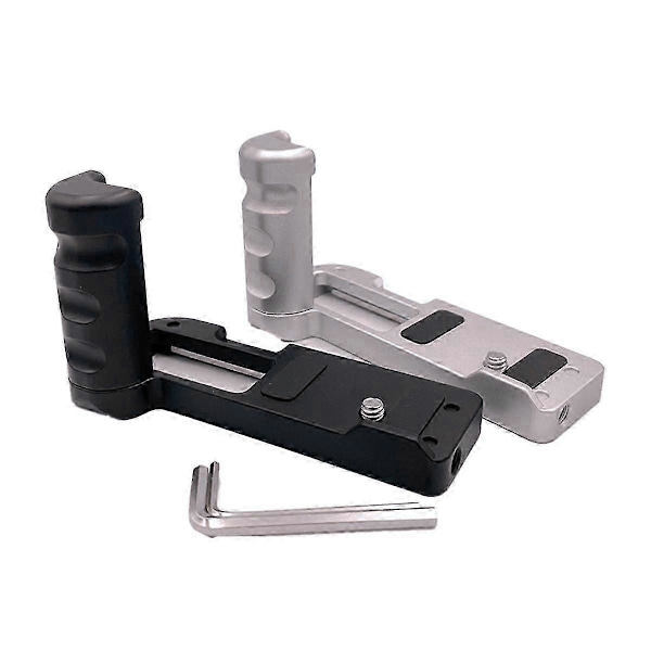 ZV-1II Kameragrepp Basplatta ZV1M2 L-Platta ZV1F Blixtskofäste Expansion Snabbkopplingsplatta, Silver