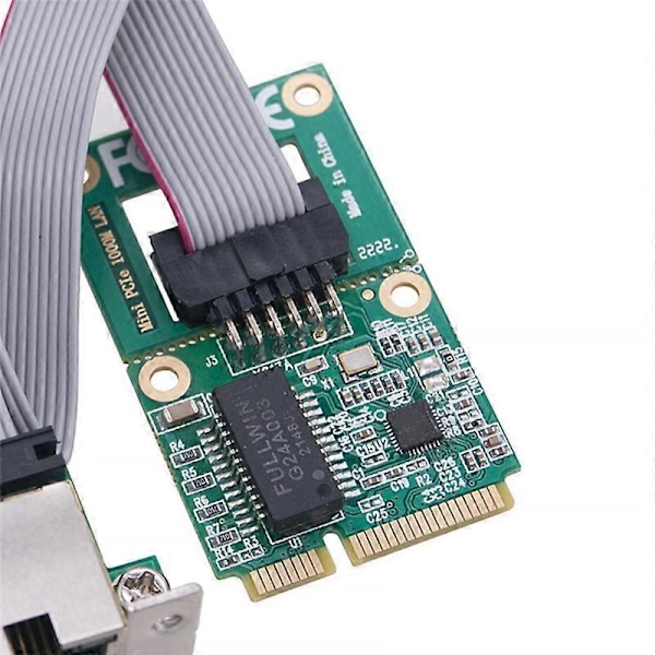 Nyt Mini PCI-E Netværkskort 1000Mbps Gigabit Ethernet NIC Adapter