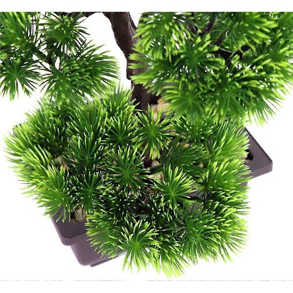 Kunstig Bonsai Tre Fake Plante Dekor Kunstige Innendørsplanter i Potter Bonsai Furuplante