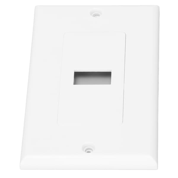2st HD Multimedia Interface Väggplatta 4K Enkel Installation AV Väggplatta med Kabel för Hemmabio