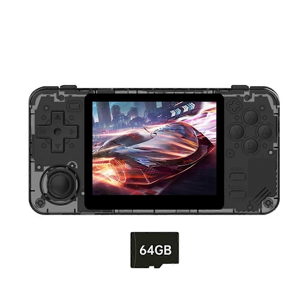 RGB10X Kannettava pelikonsoli 64GB 3,5 tuuman IPS-näyttö B