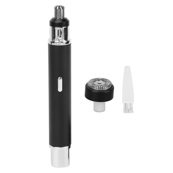 Nenähiusleikkuri USB Mini 2 in 1 Kannettava hiljainen ja nopea korvahiusten trimmauskone musta