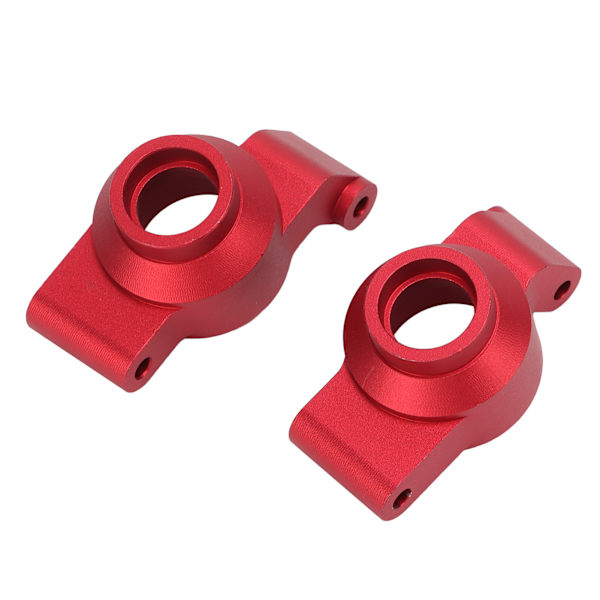Aluminiumlegering Bakaxelhållare Metall Baknavhållare för TRAXXAS MAXX 1/10 89076 4 RC Biluppgraderingar Delar Tillbehör Röd