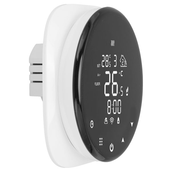 16A Smart WiFi-termostat til vand/elektrisk gulvvarme Vandgaskedel AC90‑240V
