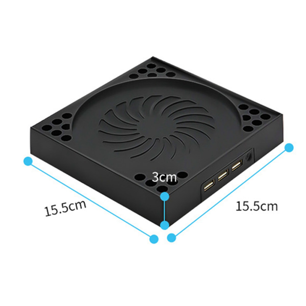 Kylfläkt för Xbox Series X Touch Three Justerbar vindhastighetsturbofläkt för Xbox Series X-tillbehör