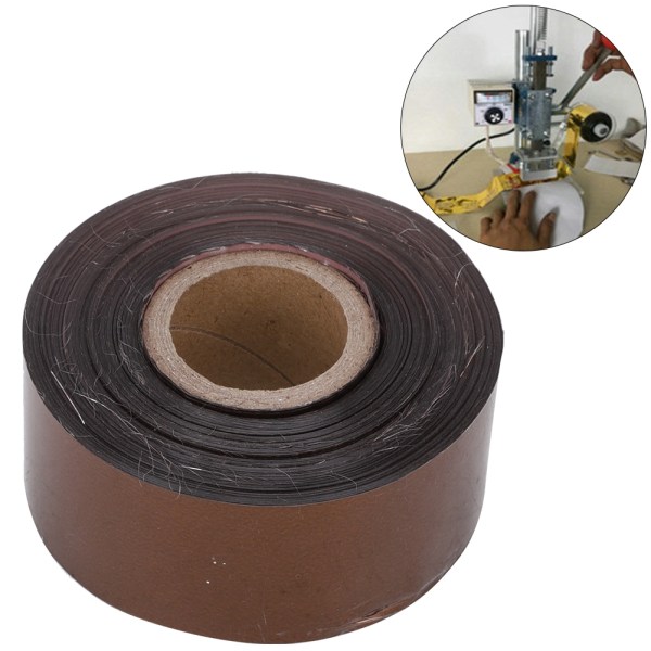 Varmstämpling Folie Papper Läder Tyg Paket Box Gör-det-själv dekoration Tillbehör 3cm Bredd 120 Meter/ RollBrown