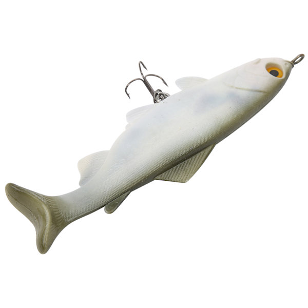 20CM kunstig fiskformet agn simulert lokke livaktig stor falsk fisk lokke med krok