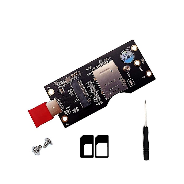 NGFF-modul till SIM med USB 3.0 3G/4G/5G-modul till USB 3.0 med SIM-kortplats Portabel Adapterkort-B7