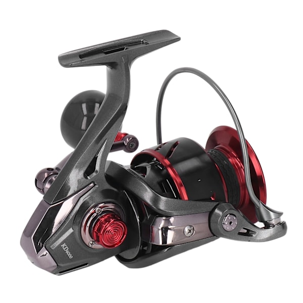 Spinning Reel Foldable Swingarm Rustfritt Stål Metall Trykkavlastningsknapp Humanisert Design Fiskeutstyr KD6000