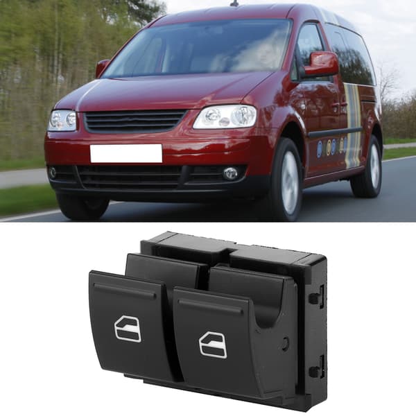 Elektrisk vindusbryter førerside 1K3 959 857A passer til Caddy 2K 2003-2009