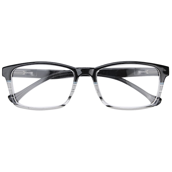 Liukumattomat lukulasit PC Linssit High Definition Silmälasit Silmälasit Naisille Mies Vanhukset (+250)