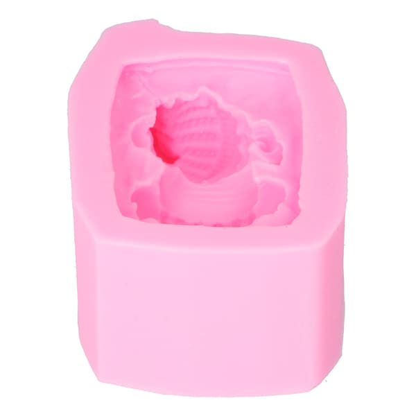 Sovende babyform silikone sæbeform til fondant kagepynt bagning DIY-værktøj
