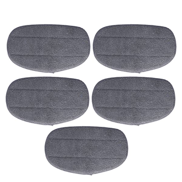 5 STK Dampmoppklut Ultrafine Mikrofiber Moppputer Erstatningstilbehør Passer til Leifheit CleanTenso