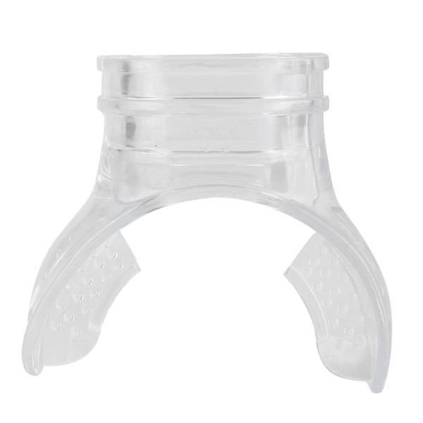 Läpinäkyvä PVC Professional Scuba Diving Standard Bite -suukappale