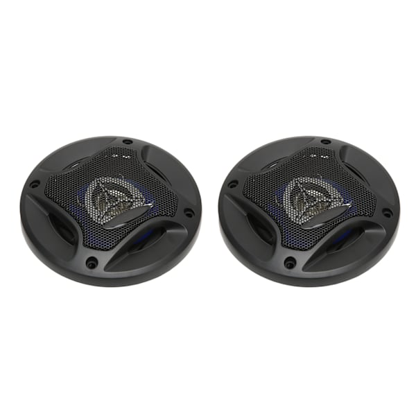 2 st 4in bilhögtalare HiFi-ljud 280W fullfrekvensbas 4 ohm koaxiala bilmodifierade stereohögtalare