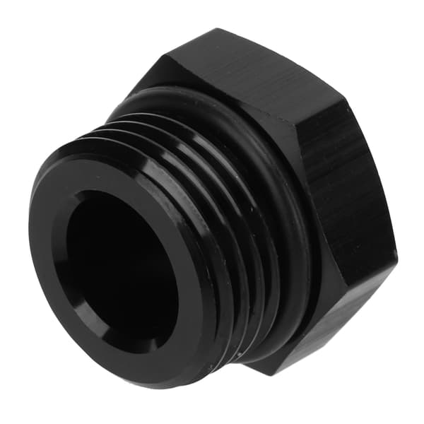 Blokeringsprop Fitting Adapter Han Hex Stål Universal 4000PSI Sort til Køretøj AN10