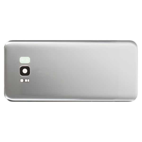 S8+ S8 Plus -puhelimen takalasin vaihto - etupaneeli ja ulompi lasi - korjaussarja - esiasennettu linssi ja liima - hopea