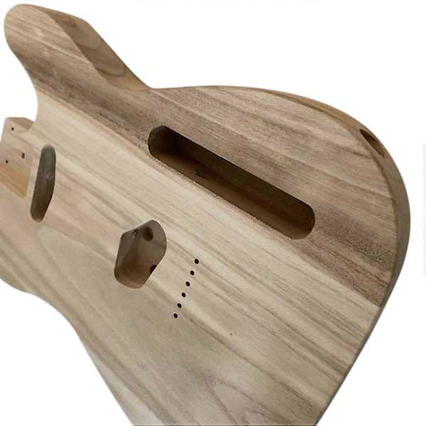Gitarrkropp Lönntopp DIY Elgitarr Ersättningsdelar