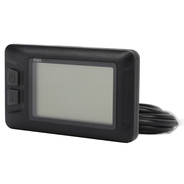 Elektrisk cykel LCD-displaymätare ABS 36V 48V Universal kontrollpanel för 22,2 mm styre