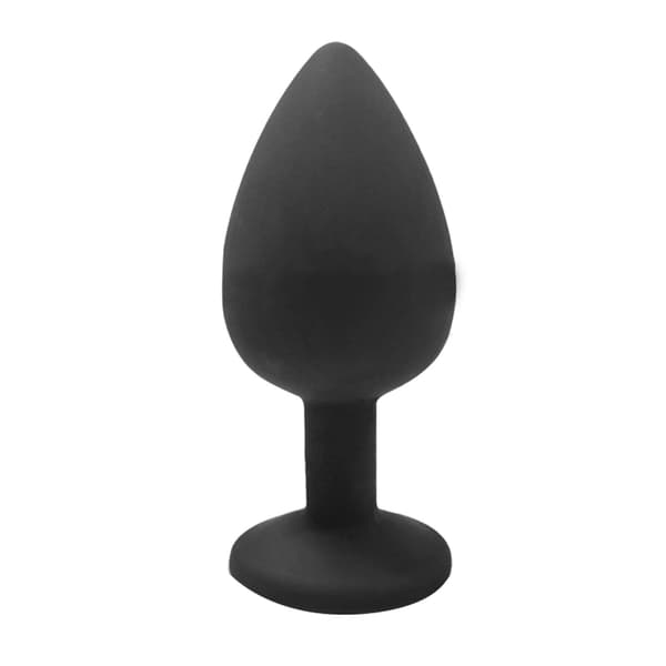 Analtapssæt Silikone 3 Størrelser med 10 Frekvens Vibrator Sort Mini Bærbart Analt Træningssæt