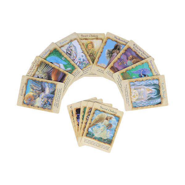 Divinasjonskort Hologrampapir Engelsk Språk Tarotkort Interaksjon Brettspillkort