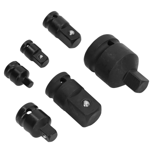 Socket Adapter Set Chrome Tangsten Steel 1 3/4 1/2 3/8 1/4 Drive Impact Adapter för hemunderhåll