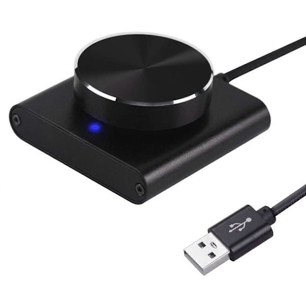 USB Volymkontroll, PC Dator Högtalare Ljudvolym Fjärrkontroll Knapp