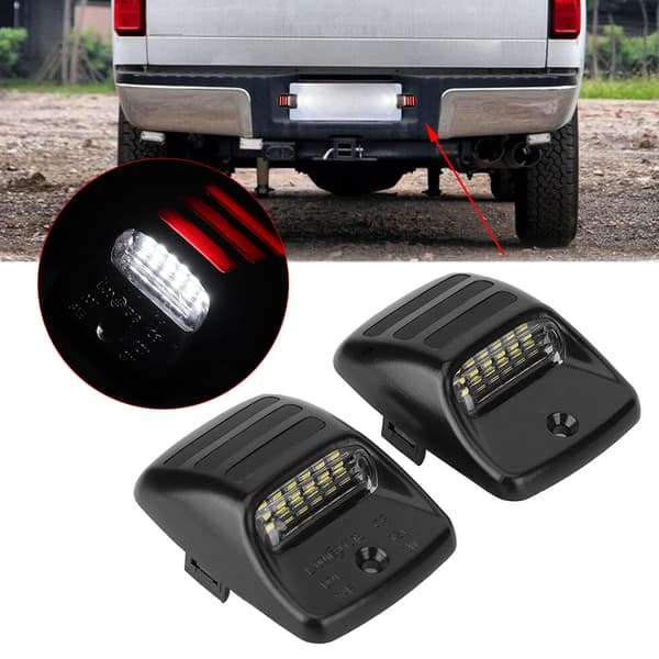Par 18LED nummerskiltlys passer til Toyota Tacoma 2005-2015DC12V