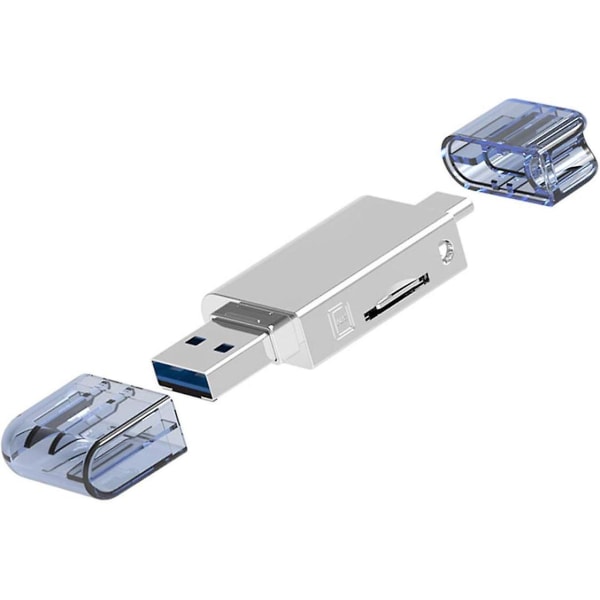 USB 2.0 til USB Type C kortlæser til mobiltelefoner og bærbare computere