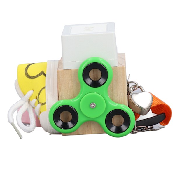 Fidget Sensorisk Busy Toy Koncentrationsträning Pedagogisk Fidget Toy Cube för Hemma Resa Typ 2