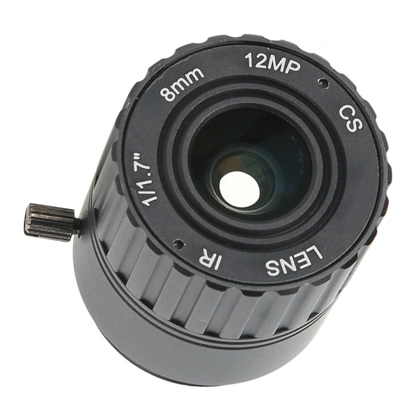 8mm 12MP HD F1.2 1/2.5 CS Interface Security Fast CCTV-objektiv for kamera