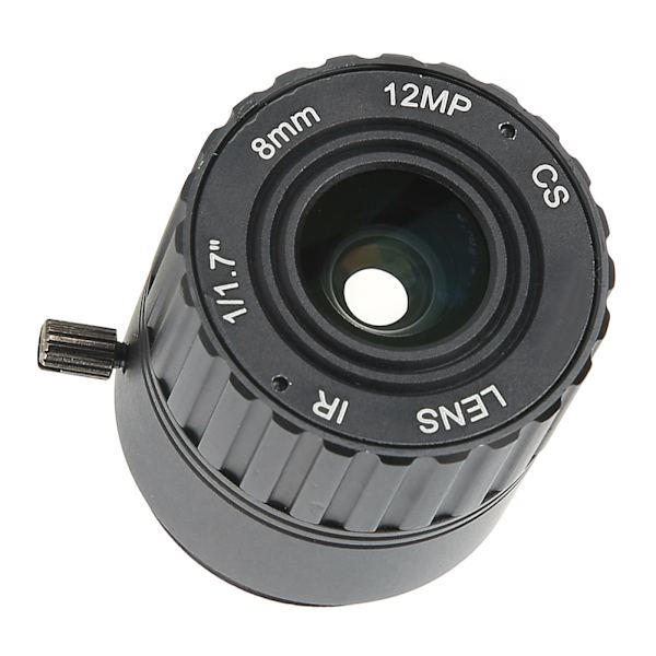 8mm 12MP HD F1.2 1/2.5 CS Interface Sikkerhed Fast CCTV-objektiv til kamera