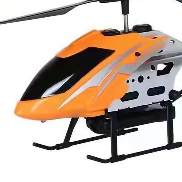 2,4 GHz fjärrkontrollhelikopter med kamera Mini RC Copter Flygplan Modell Leksak för barn Vuxna Nybörjare Gul