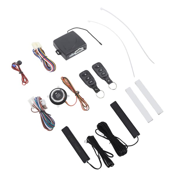 DC 12V Bil Nyckellöst Startsystem Motor Start Stopp Larmsystem Fjärrkontroll Fordonslokalisering Stöldskydd Bilsäkerhetssystem Med Bluetooth