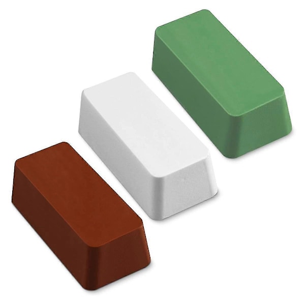 3-pack Polermedelset, Metallpolish 355 ml - Röd Juvelerarrouge, Grön Polermedel för Rostfritt Stål