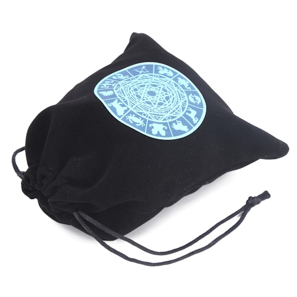 15 x 11,5 cm Tarot Bag Pouch Spillekort Smykker Mynter Tilbehør Oppbevaring Snøring Bag1