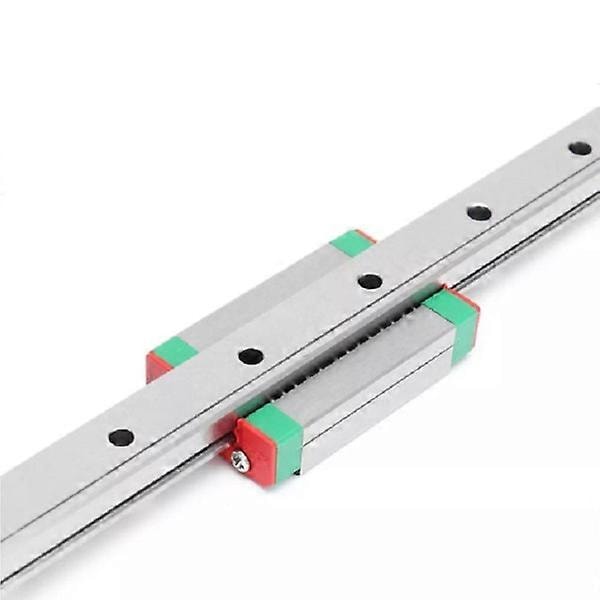 Linjärskena Rostfritt Stål Bredd 12mm Slider 3D-skrivardelar