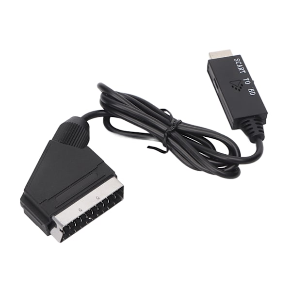 SCART till HD Multimedia Interface Adapter 720P 1080P Switchable Full HD Video Converter för Xbox DVD Set Top Box