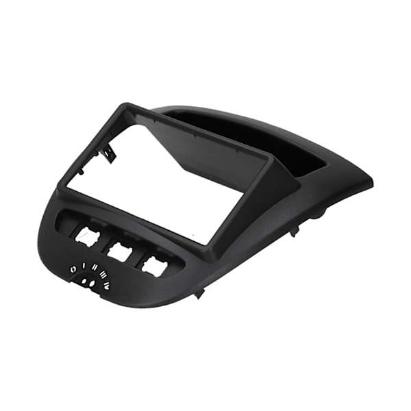 Dash Car Stereo Radio Fascia 2 DIN Control DVD Navigation Panel Frame Passar för CITROEN C1 2005‑2014