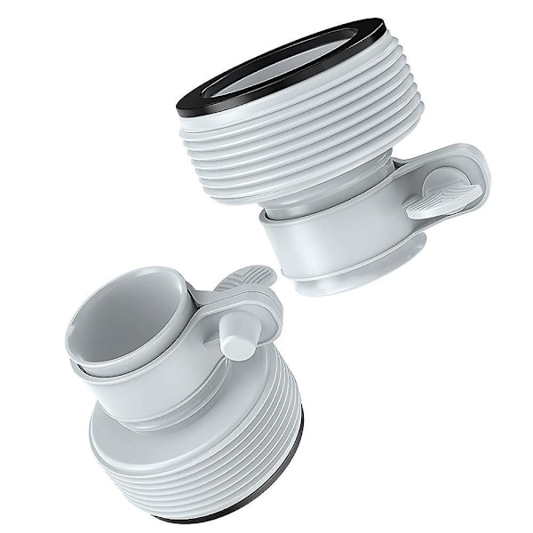Bestway 58236 - Intex 10722 - Sett med 2 adaptere for 32 til 38 mm filtreringspumpe