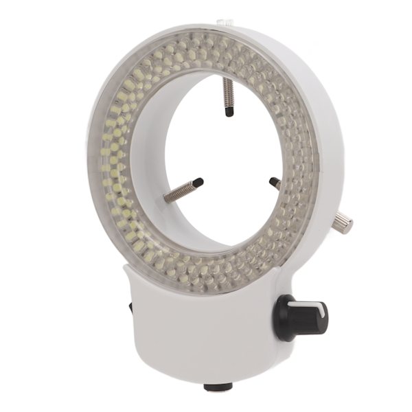 144 LED-rengasvalo säädettävä lamppu stereomikroskoopille teollisuuskamera EU-pistoke 100~240V