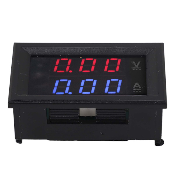 Spänningsströmmare Digital Voltmeter Ammeter Volt Tester Amp Detector LED Amperage Monitor Gauge DC0‑100V 10A