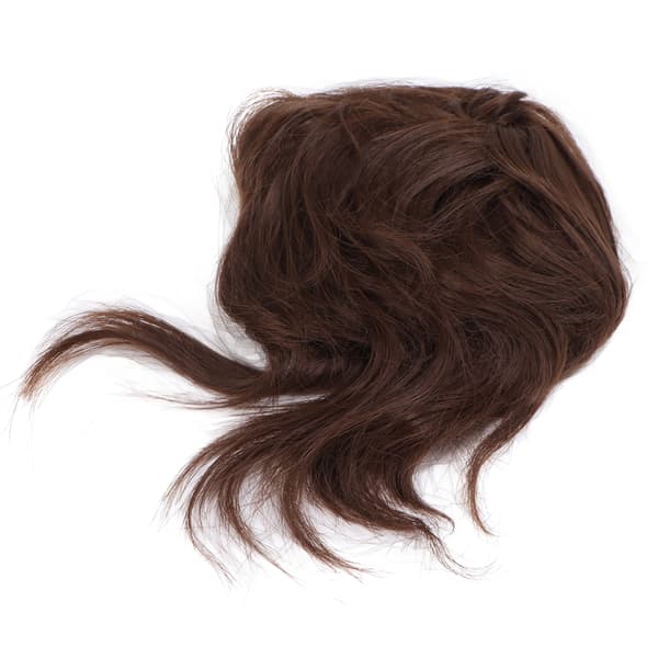 Fluffiga Hårknutsförlängningar Högtemperaturfiber Messy Bun Hårstycke Tousled Updo Hårknutar Q17-8#