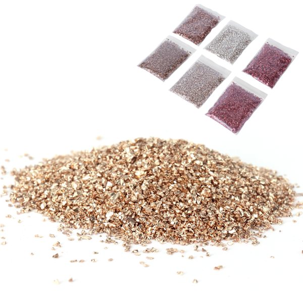 Sparkly Glass Glitter Gör-det-själv oregelbundna glaschips Krossat form