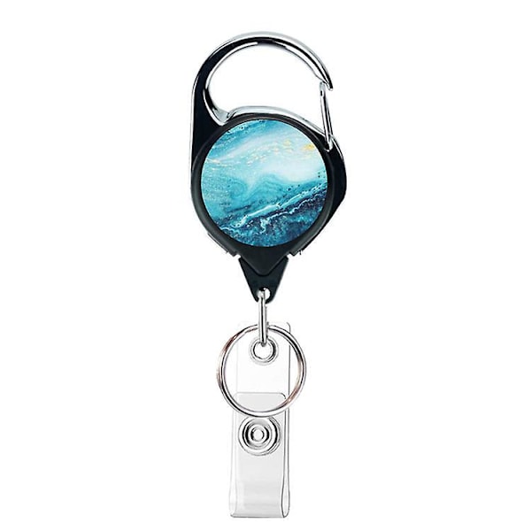 3-pack Utdragbara ID-kortshållare Söta Sjuksköterska Badge Reels ID-kortsklämmor