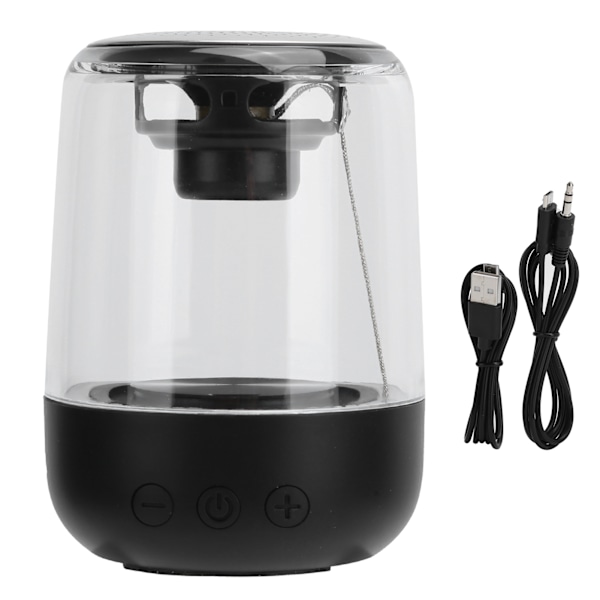 Kannettava langaton Bluetooth 5.2 -kaiutin, subwoofer, HIFI LED -valo, stereokaiutin