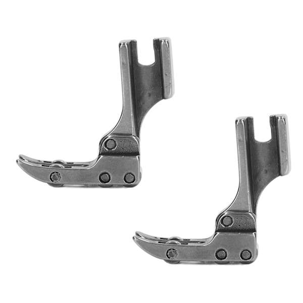2 stk Rulletrykfod Stål Robust Holdbar Anti-Slip Industriel Symaskine Trykfod med Leje