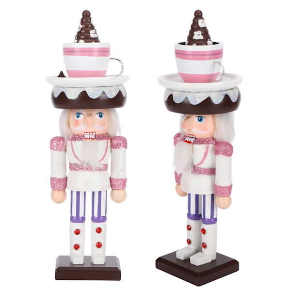 Hjem Træ Desktop Figurer Håndværk Dekoration Ornament Gave til Stue Kontor