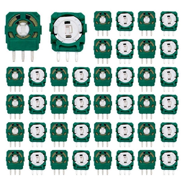 100st Joystick Analog Sensor Modul för PlayStation 5 Kontroller Grön