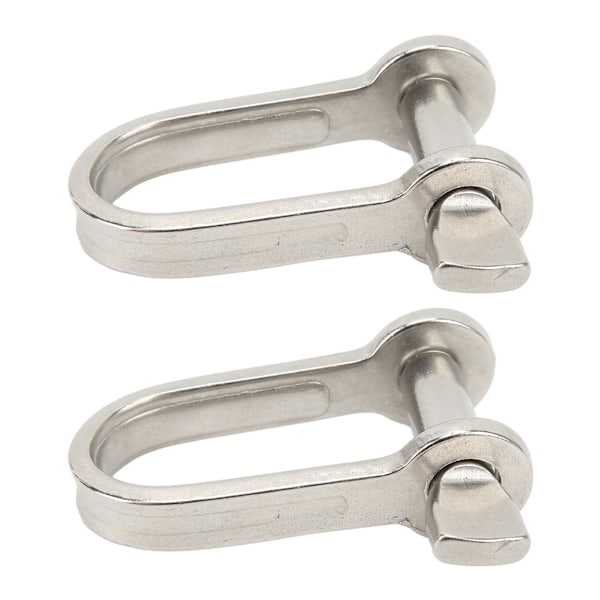 Rustfrit stål bue anker manille D-ring 12mm bolt heavy duty til hjem marine båd yacht